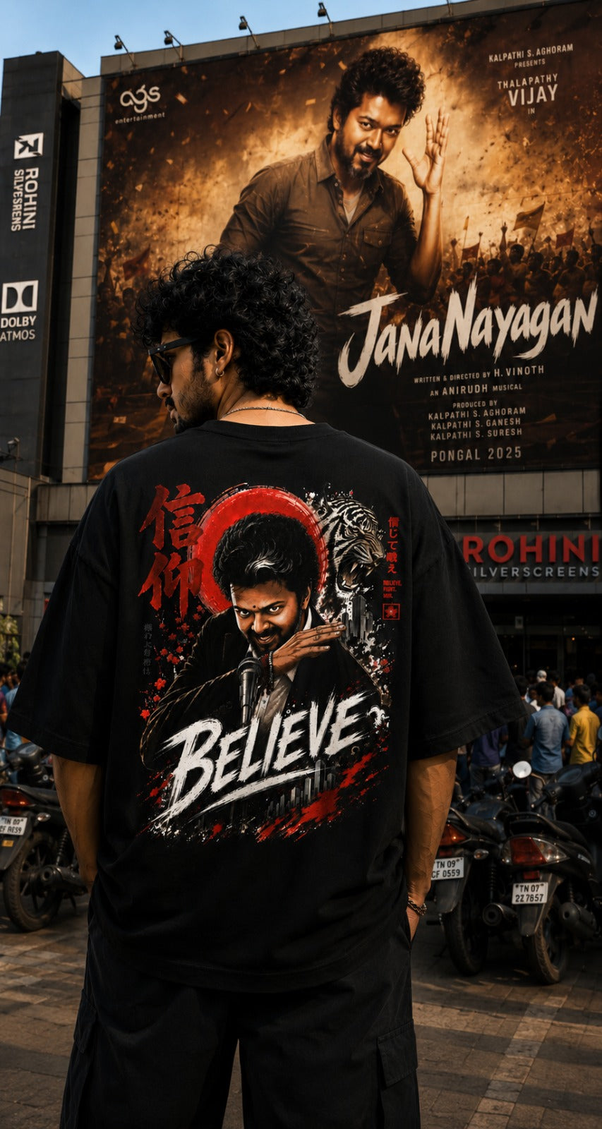 JANA NAYAGAN — Limited Edition Oversized T-shirt